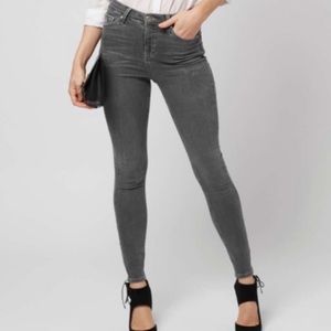 Topshop Moto Jamie Denim Jeans Skinny High waisted